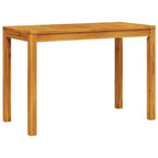 vidaXL Set da pranzo da giardino 3 pz Marrone Legno massello di acacia