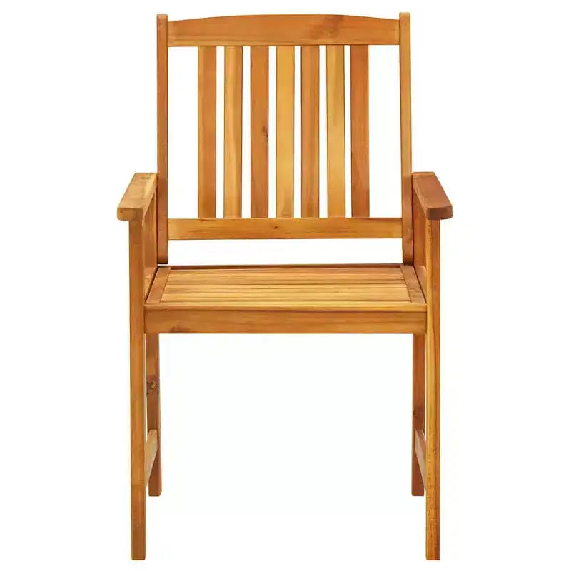 vidaXL Set da pranzo da giardino 3 pz Marrone Legno massello di acacia