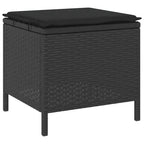 vidaXL Set da pranzo da giardino in polyrattan