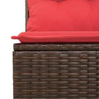 vidaXL Set Divani da Giardino in Polyrattan