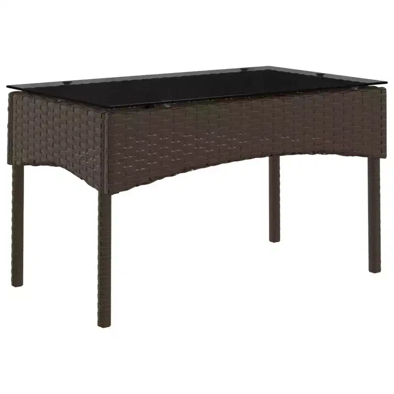 vidaXL Salon de jardin avec coussins 2 pcs Résine tressée noir et crème