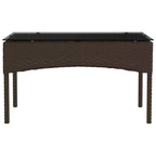 vidaXL Salon de jardin avec coussins 2 pcs Résine tressée noir et crème