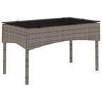 vidaXL Salon de jardin avec coussins 2 pcs Résine tressée noir et crème