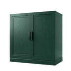 Meuble d'appoint autonome à 2 portes avec étagères réglables, buffet de rangement pour entrée, salon, cuisine, chambre à coucher
