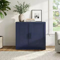 Accent Cabinet Freestanding 2-Door Storage Cabinet with Adjustable Shelves Sideboard Buffet Pantry Cabinet for Entryway Living Room Kitchen Bedroom