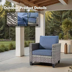 Set da 10 pezzi per patio HOMLUX con tavolo da 54" con braciere e sedie girevoli