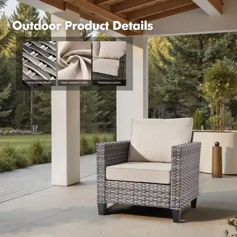 Set da 10 pezzi per patio HOMLUX con tavolo da 54" con braciere e sedie girevoli