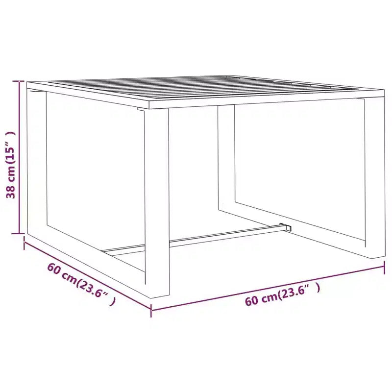 vidaXL Set Lounge da Esterno 11 pz con Cuscini Alluminio Antracite