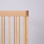 Culla Convertibile 3-in-1, in Solido Legno di Faggio Europeo, Certificata GREENGUARD Gold, Fabbricata in Italia