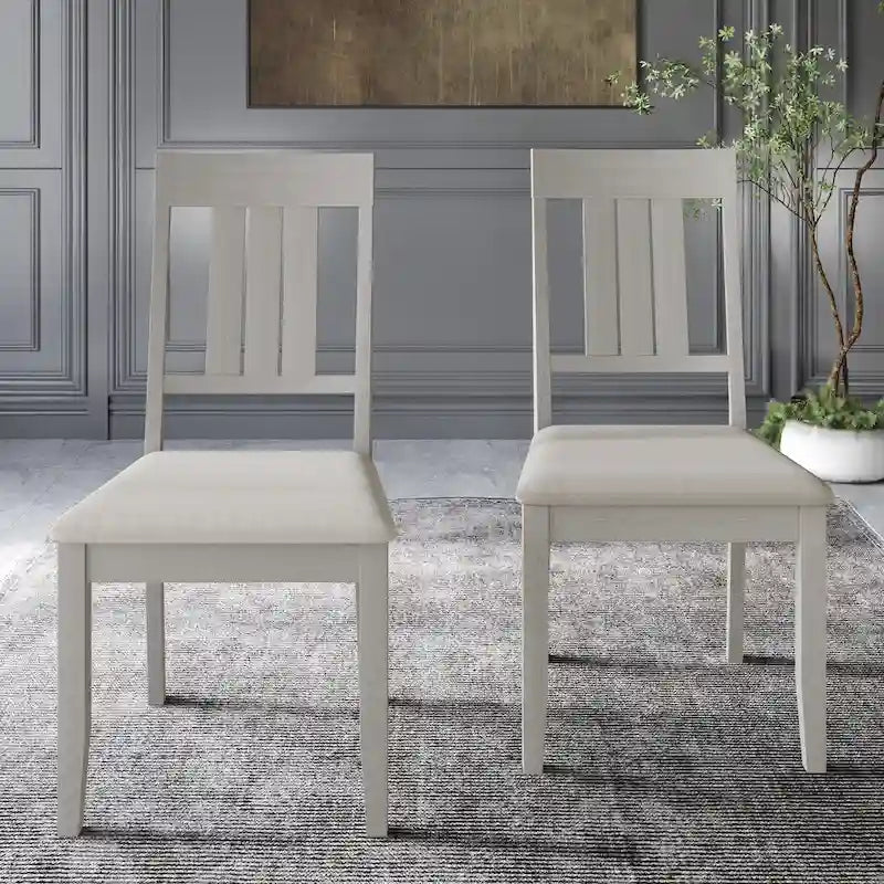 Set da pranzo classico in legno a 7 pezzi CraftPorch