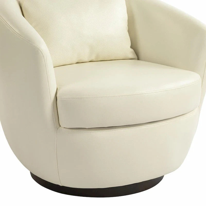 Fauteuil pivotant avec rangement intégré