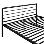 Lit superposé en métal une place sur deux places avec bureau, lit mezzanine une place avec lit inférieur double séparé pour enfants