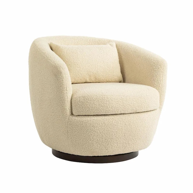 Fauteuil pivotant avec rangement intégré