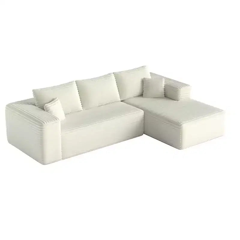 MAYEERTY 106 Divano Letto a Compressione in Velluto a Coste Larghe, Divano Letto Convertibile per Soggiorno Camera degli Ospiti
