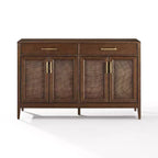 Crosley Milo Credenza Marrone Scuro da 142 cm