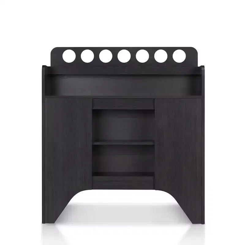 Mobile cantina Belfi Espresso - HOMES: Inside + Out: Credenza da cucina, Mobile bar, Porta bottiglie per 7 bottiglie