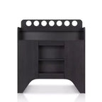 Mobile cantina Belfi Espresso - HOMES: Inside + Out: Credenza da cucina, Mobile bar, Porta bottiglie per 7 bottiglie