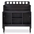 Mobile cantina Belfi Espresso - HOMES: Inside + Out: Credenza da cucina, Mobile bar, Porta bottiglie per 7 bottiglie