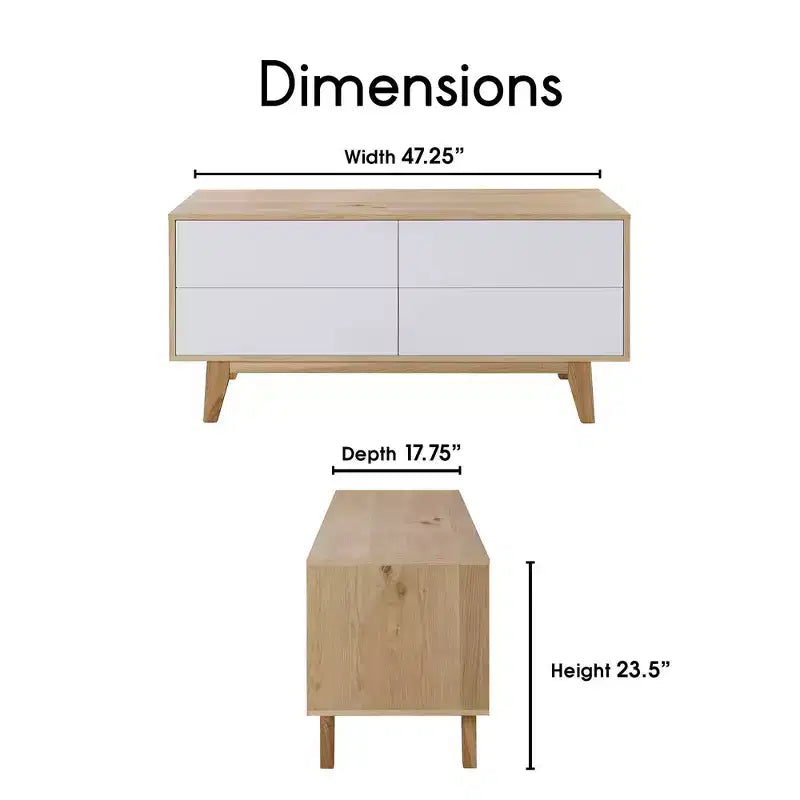 Credenza Giselle Quercia - Adore Decor