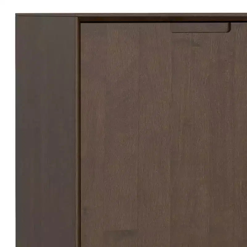 WyndenHall Devlin Credenza/Buffet a 4 Ante, Marrone Noce