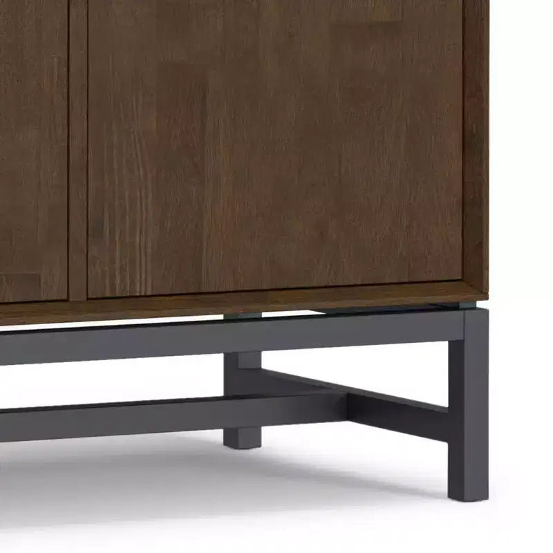 WyndenHall Devlin Credenza/Buffet a 4 Ante, Marrone Noce