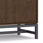 WyndenHall Devlin Credenza/Buffet a 4 Ante, Marrone Noce