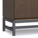 WyndenHall Devlin Credenza/Buffet a 4 Ante, Marrone Noce
