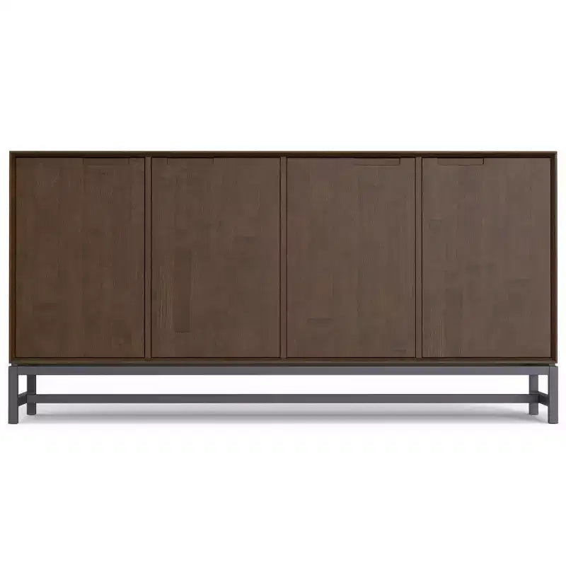 WyndenHall Devlin Credenza/Buffet a 4 Ante, Marrone Noce