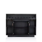 Veritte Contemporary Buffet Noir 9 bouteilles - miBasics