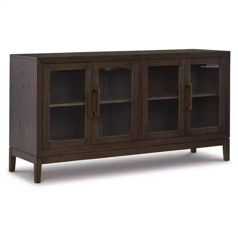 Burkhaus Dining Server Brown/Beige - Signature Design by Ashley