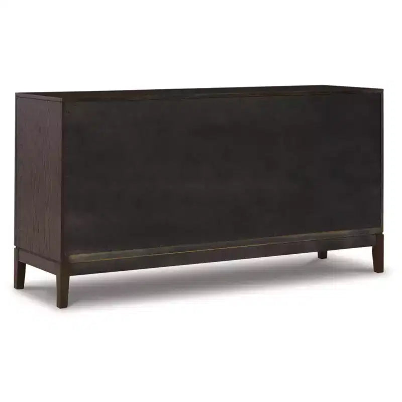 Burkhaus Dining Server Marron/Beige - Signature Design by Ashley