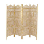 Paravento Intagliato Tradizionale Intricato Oro - Olivia & May