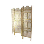 Paravento Intagliato Tradizionale Intricato Oro - Olivia & May