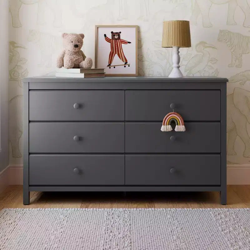Comodino a 6 cassetti Storkcraft Alpine