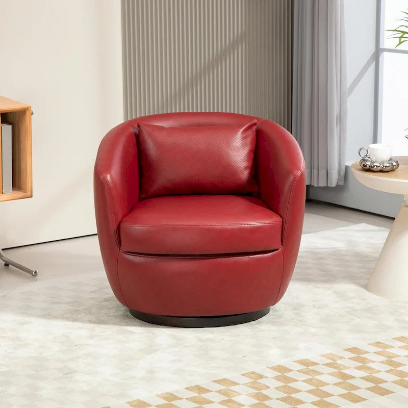 Fauteuil pivotant avec rangement intégré