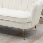 Divanetto Imbottito Stile Mid-Century Modern 59W