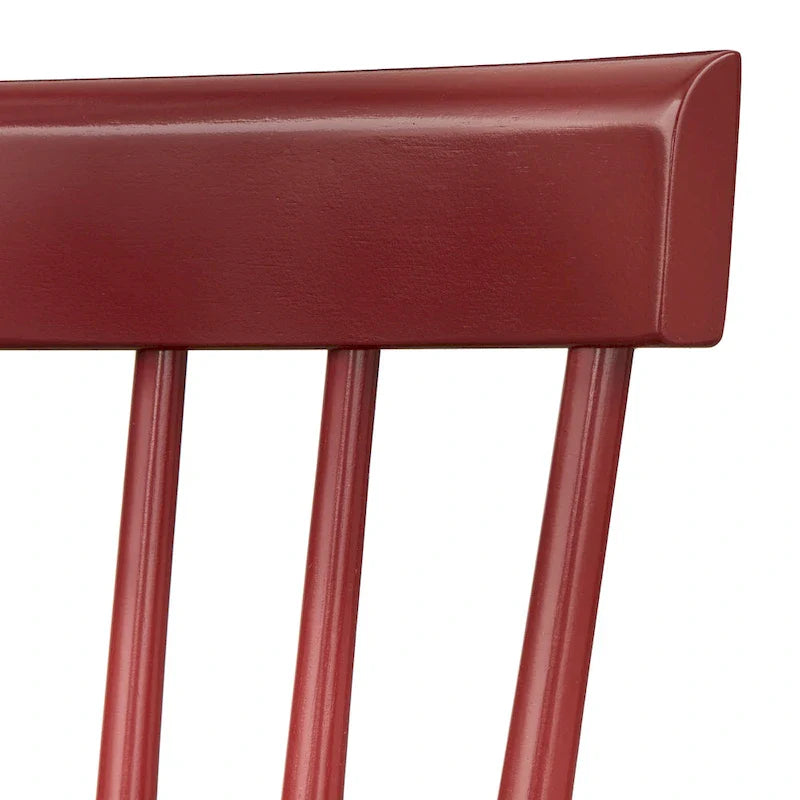 Chaises de salle à manger à barreaux en bois massif Venice Simple Living (Lot de 2)