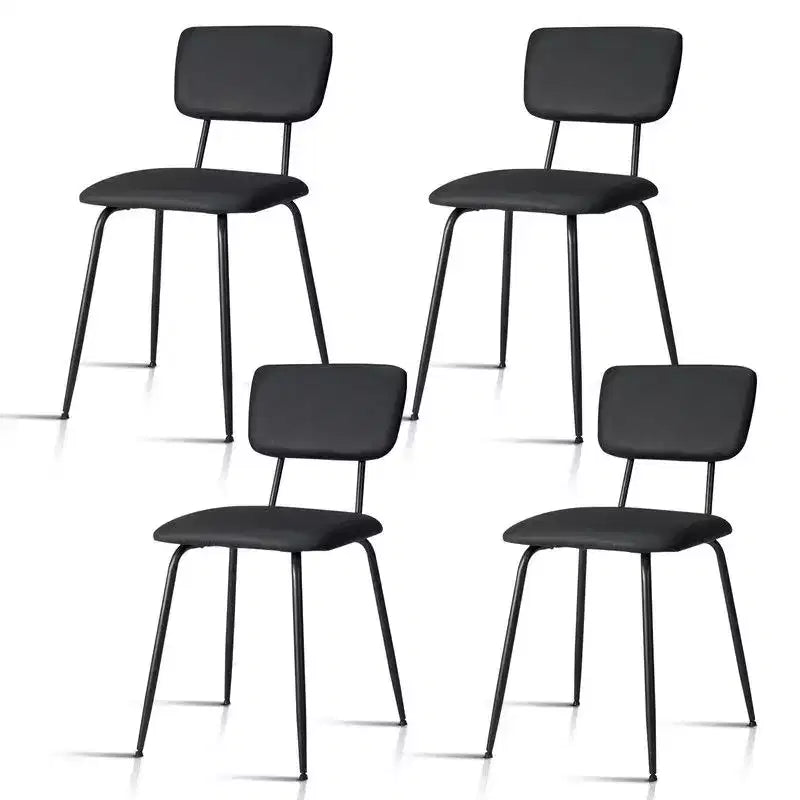 Karl Home Lot de 4 chaises de salle à manger
