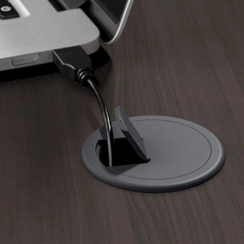 Scrivania per computer da 72" con libreria e cassetti di