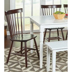 Chaises de salle à manger à barreaux en bois massif Venice Simple Living (Lot de 2)
