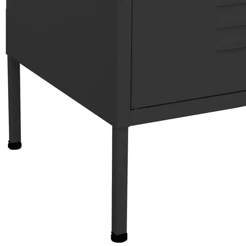 Armadietto portaoggetti in acciaio verde oliva 80 x 35 x 101,5 cm