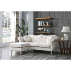 Divano Hollywood Velvet con Chaise Longue Reversibile
