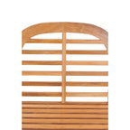 Panca tripla da esterno e giardino in legno di teak Chic Teak Lutyens