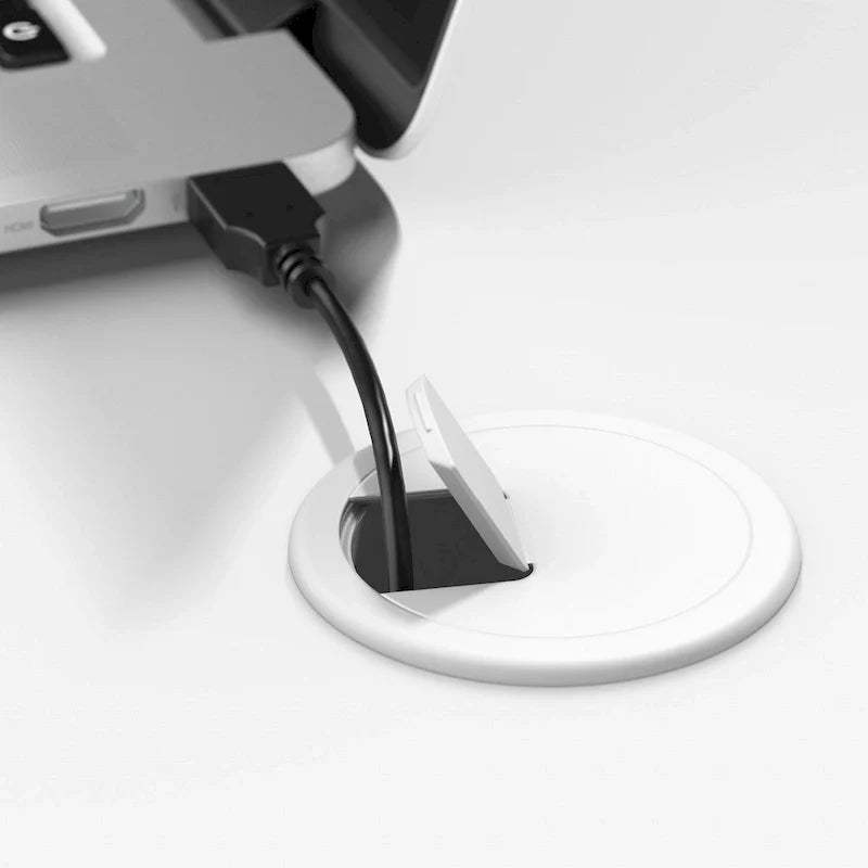 Scrivania per computer da 72" con libreria e cassetti di