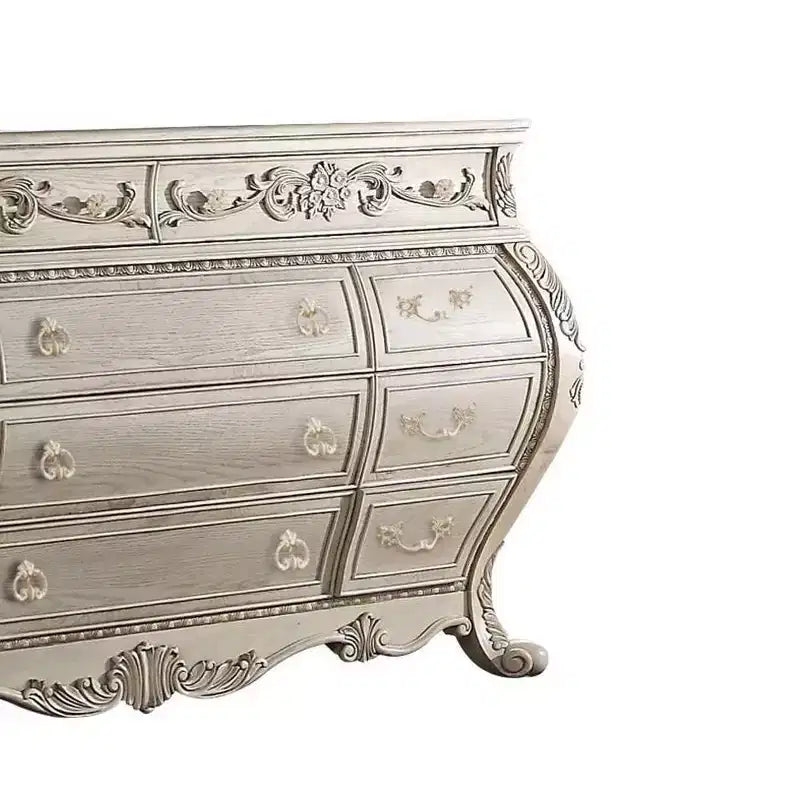 Comò finitura bianco anticato