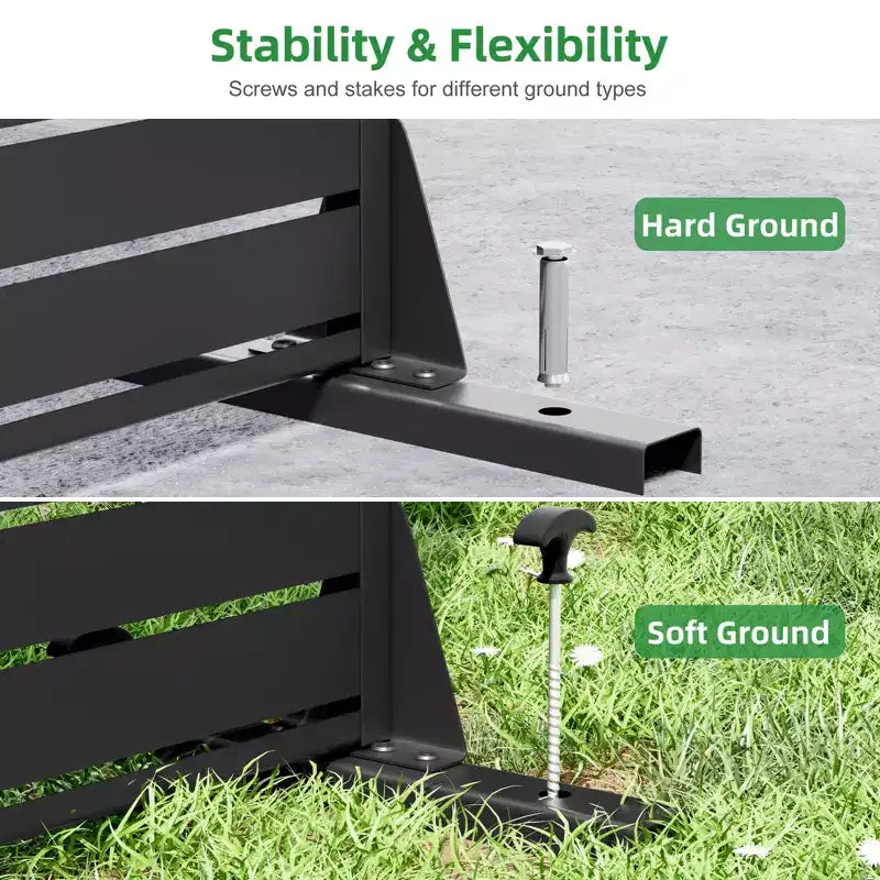 72 H Dovelina Brise-vue extérieur décoratif pour jardin (Lot de 2)