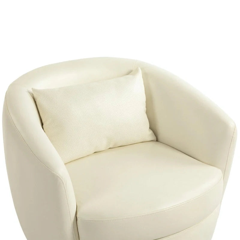 Fauteuil pivotant avec rangement intégré