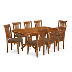 Set sala da pranzo tavolo e sedie in legno massello artigianale con prolunga