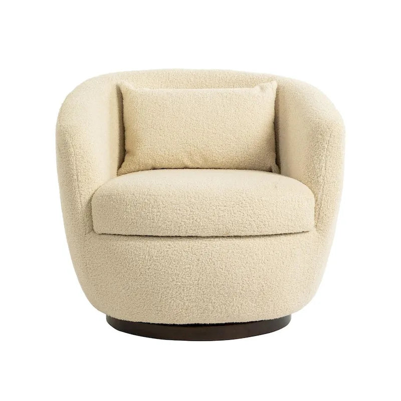 Fauteuil pivotant avec rangement intégré