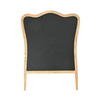 Testiera in rovere e lino